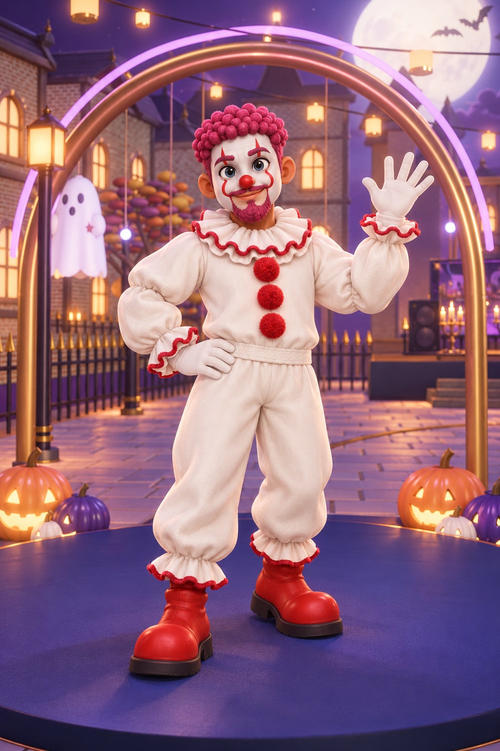 Disfraz de Halloween de RTR