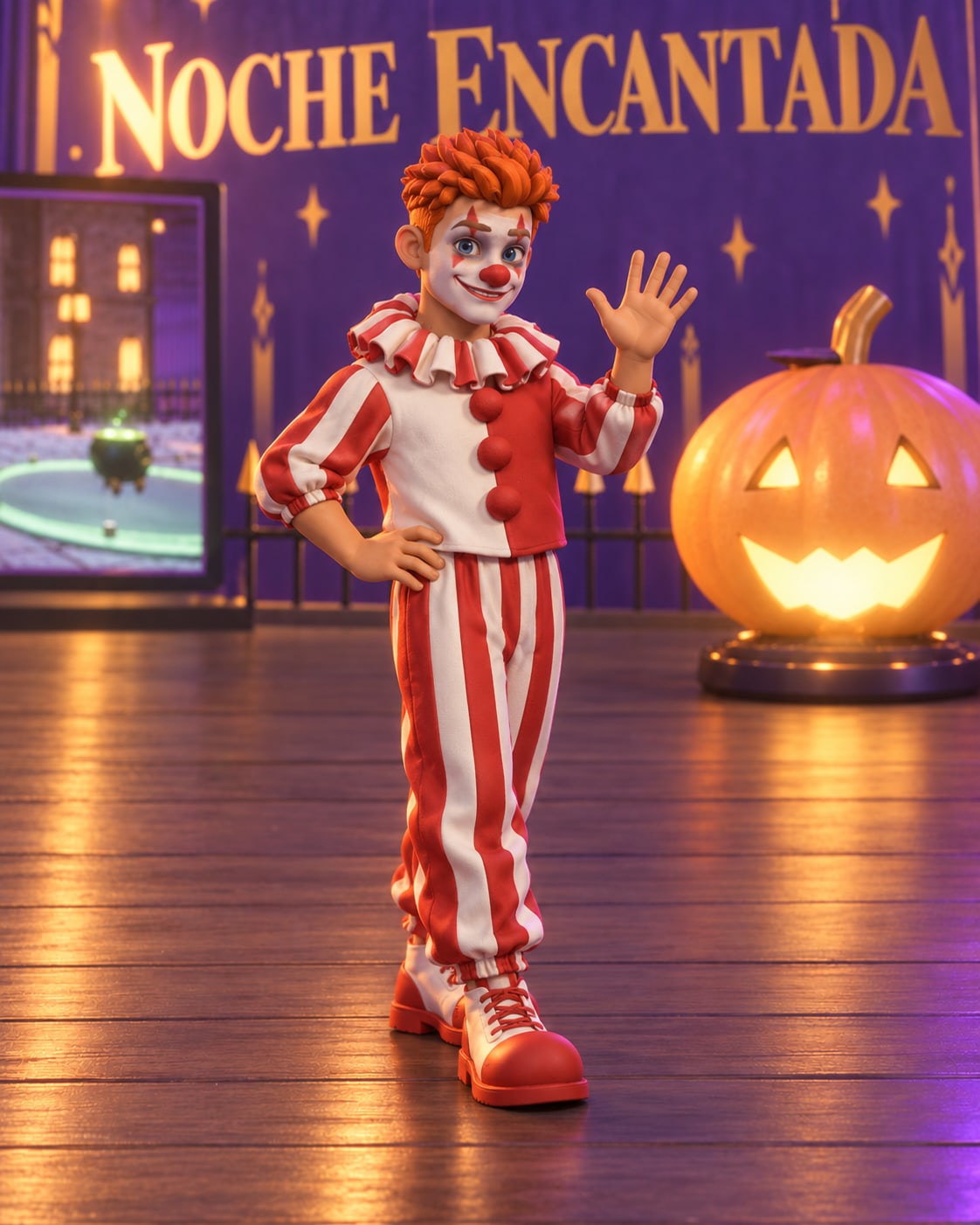 Disfraz de Halloween de manu