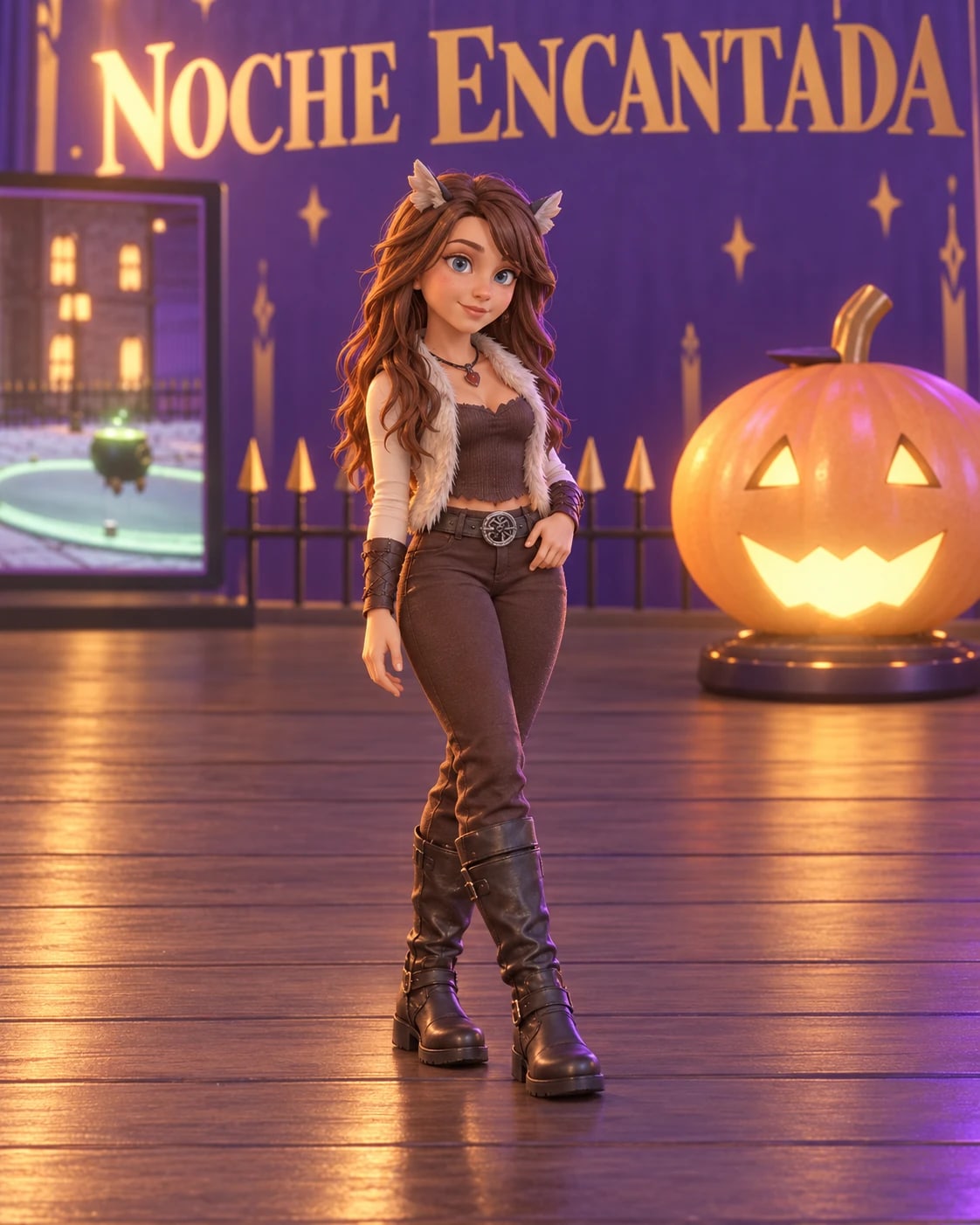 Disfraz de Halloween de valquiria